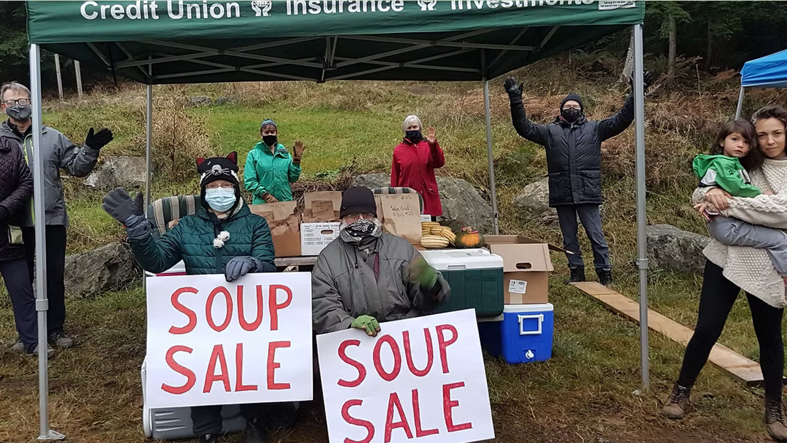 Soup sale